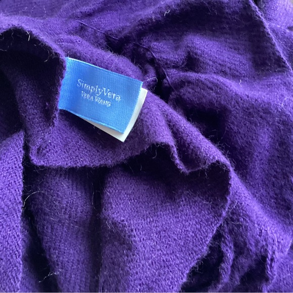 Simply Vera Purple, ruched scarf - Picture 3 of 3